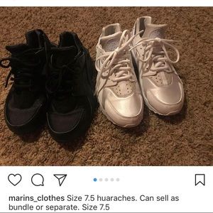 Two pairs of huaraches